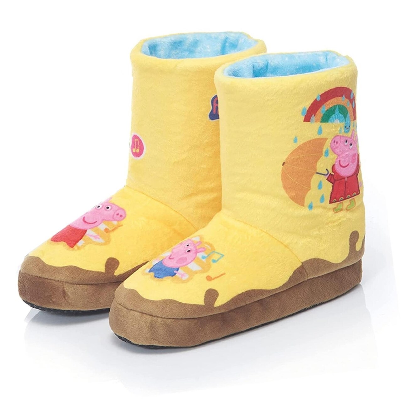 Peppa Pig Muddy Puddle Boots Sings Interactive Wearable Play Dress-Up Toy Wow Stuff